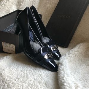 Gucci Patent Pumps